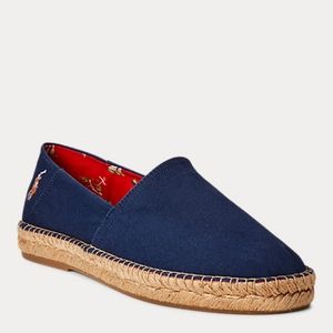 Polo Ralph Lauren Cevio Canvas Espadrilles Size 9
